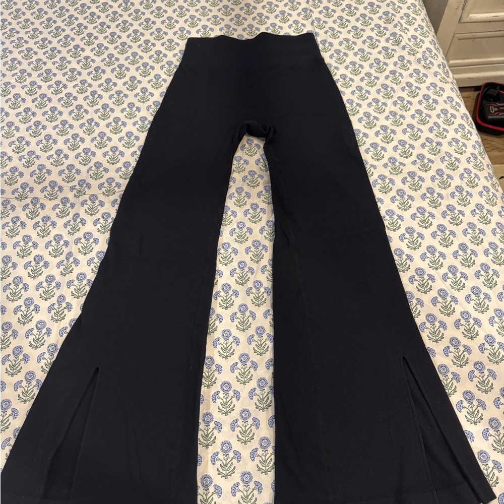 Black Flared Leggings
